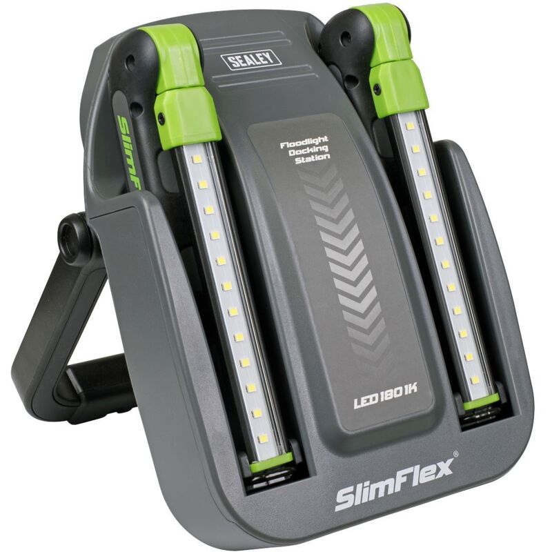Image of Sealey - LED1801K Rechargeable Floodlight/Folding Inspection&hellip;