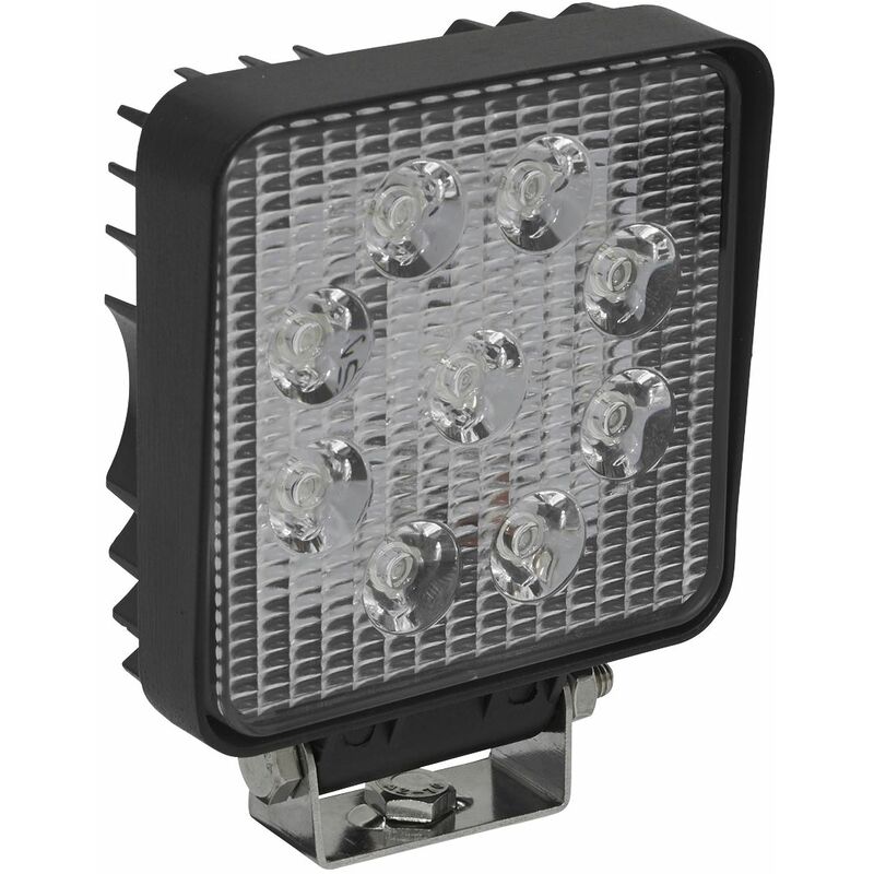 Sealey - Square Worklight with Mounting Bracket 27W smd led LED3S