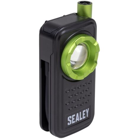 Sealey LED600FX Pocket Light with Flexi Inspection Light 8W COB LED & 1W SMD LED