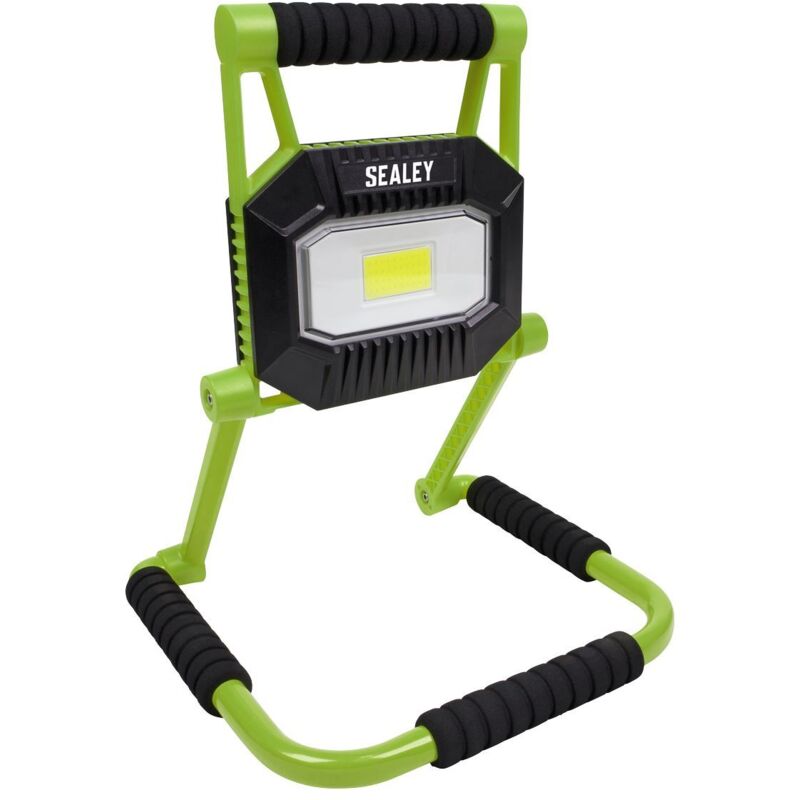 Sealey Rechargeable Portable Fold Flat Floodlight 20W Cob LED LEDFL20W