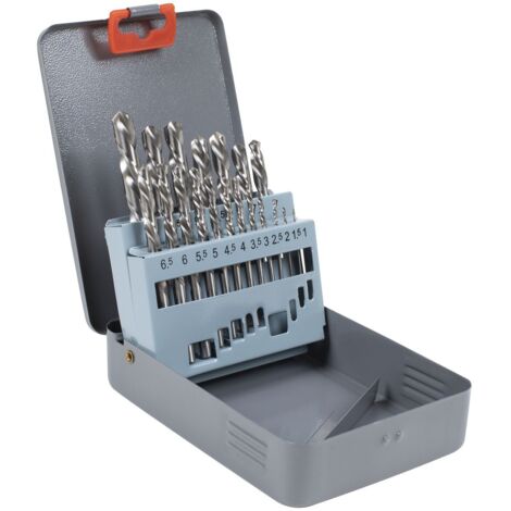 Sealey Left Hand Spiral Drill Bit Set Screw Extractor Storage Case 19pc AK8190