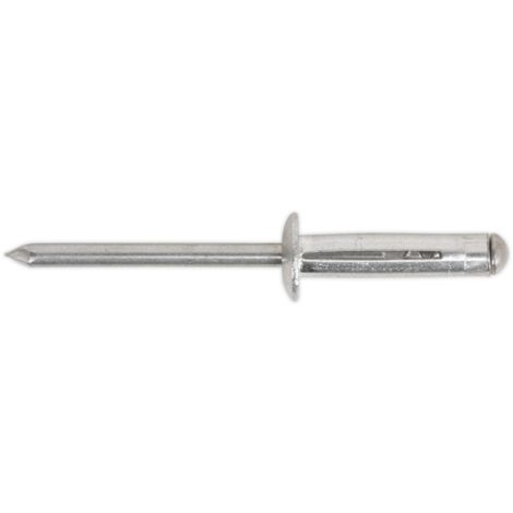 Sealey Load Spreading Aluminium Standard Flange Rivet 4.8 x 27mm - Pack of 200 RB4827