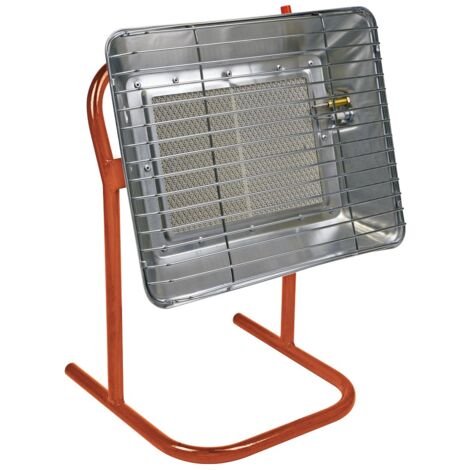 Sealey LP14 Space Warmer Propane Heater with Stand 14,330Btu/hr