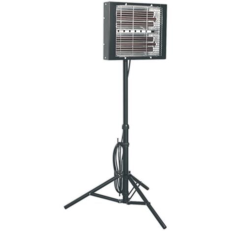 Sealey LP3000 Infrared Quartz Heater - Tripod Mounted 3000W/230V