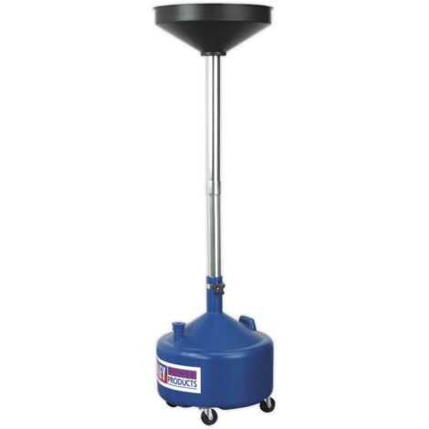 Sealey Manual Discharge Mobile Oil Drainer 36L AK36D