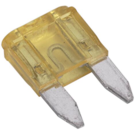 Sealey MBF2050 Automotive MINI Blade Fuse 20A - Pack of 50