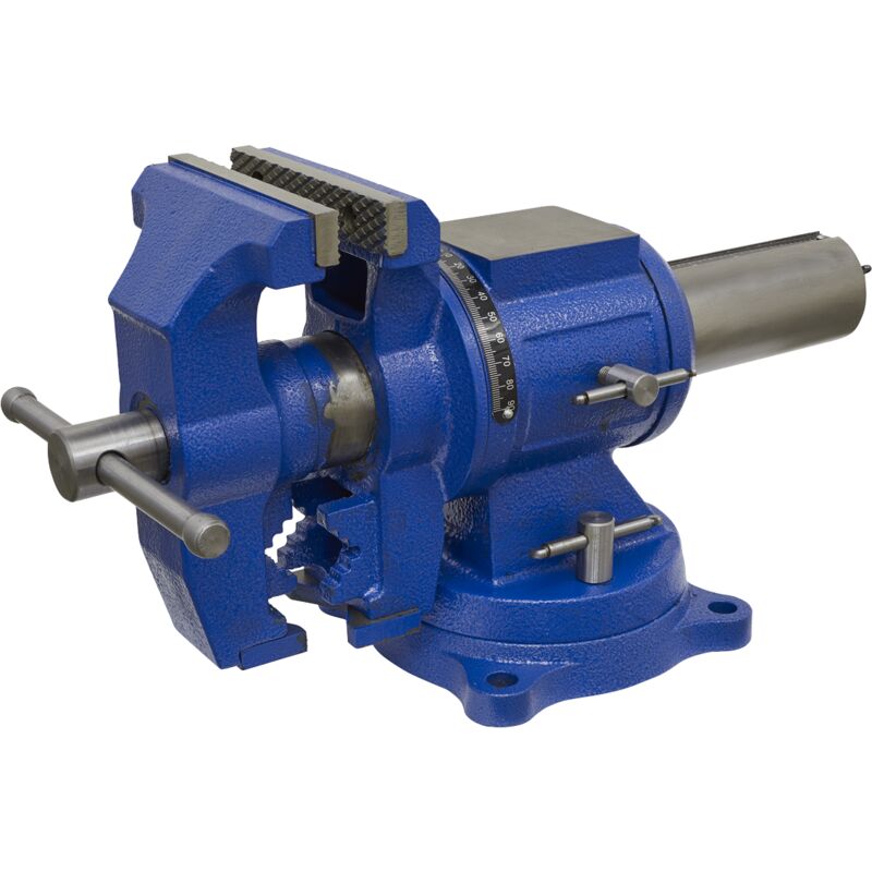 MFV150 Multifunction Cast Iron Vice with Swivel Base 150mm - Sealey