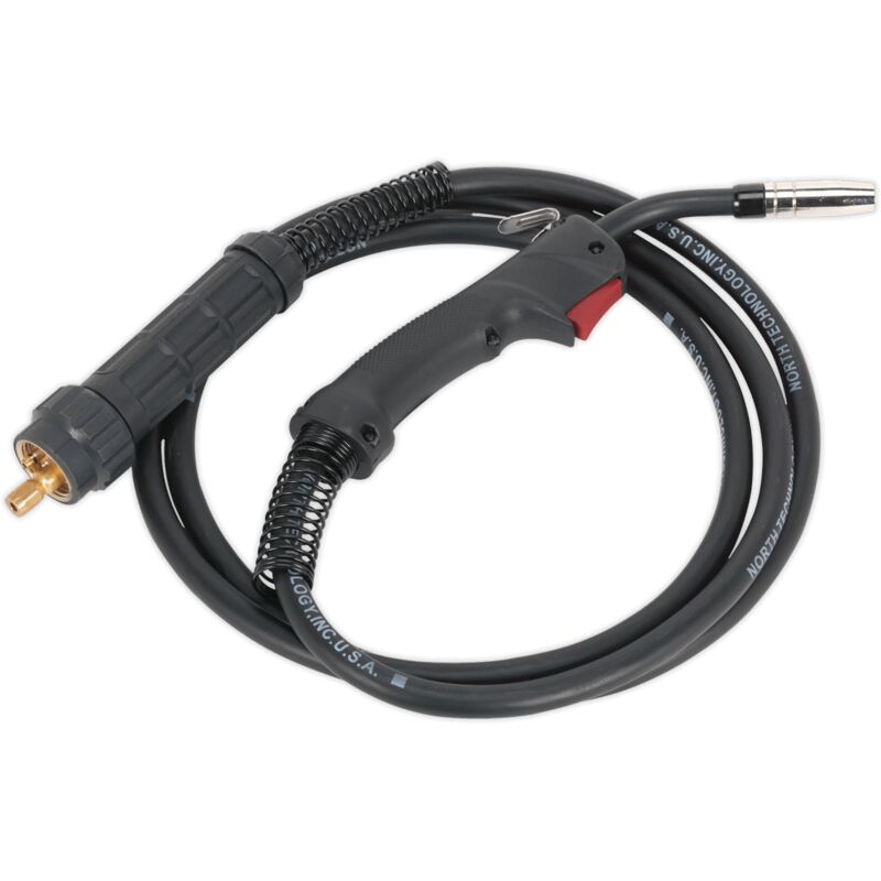 MIG/N315 MIG Torch 3m Euro Connection MB15 - Sealey