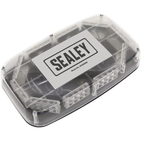 Sealey Mini Light Bar with Single Bolt Fixing 50W SMD LED 12/24V MLB80SB