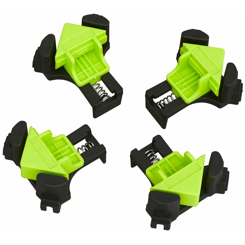 QBC04 Mitre Wood Corner Clamp Set 4pc - Sealey