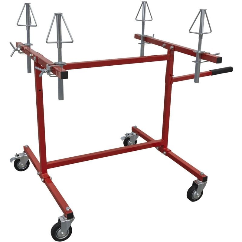 Sealey - Alloy Wheel Repair/Painting Stand 4 Wheel Capacity MK74