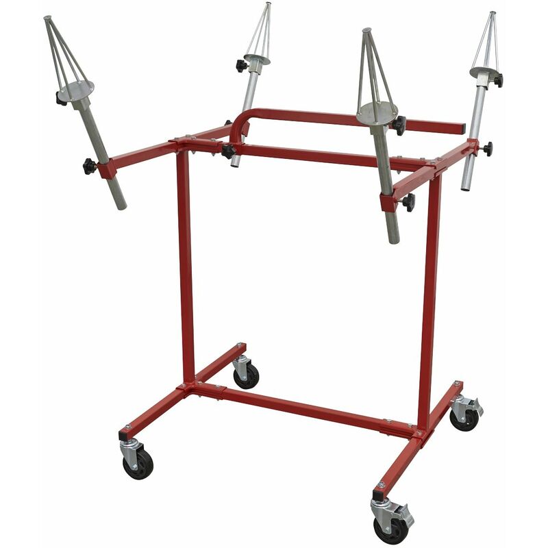 Sealey - Alloy Wheel Painting/Repair Stand - 4 Wheel Capacity MK71