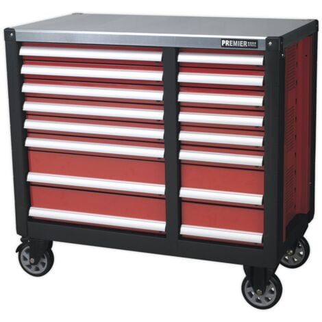 Sealey Mobile Workstation 16 Drawer with Ball-Bearing Slides AP24216