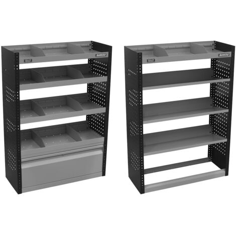 Sealey Modular Van Storage System 1.85m 3pc Set Steel Construction APMSVCOMBO3