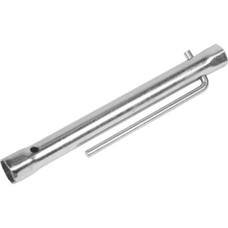 Sealey MS157 Long Reach Double End Spark Plug Box Spanner with L-Bar 16/18mm