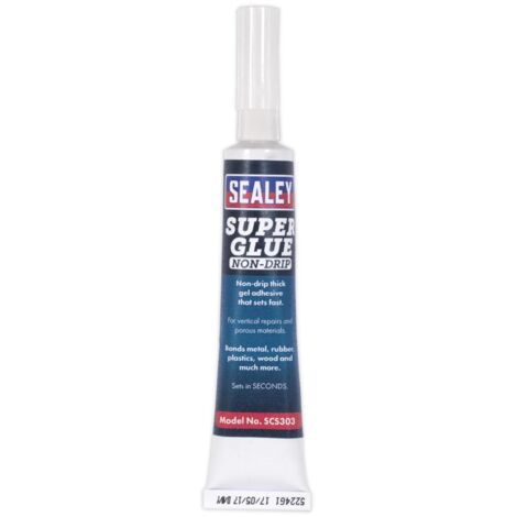 Sealey Non-Drip Gel Super Glue 20g SCS303S
