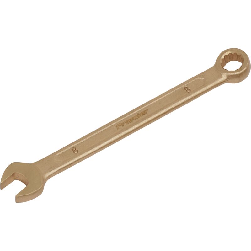 NS002 Premier Non-Sparking Combination Spanner 8mm - Sealey