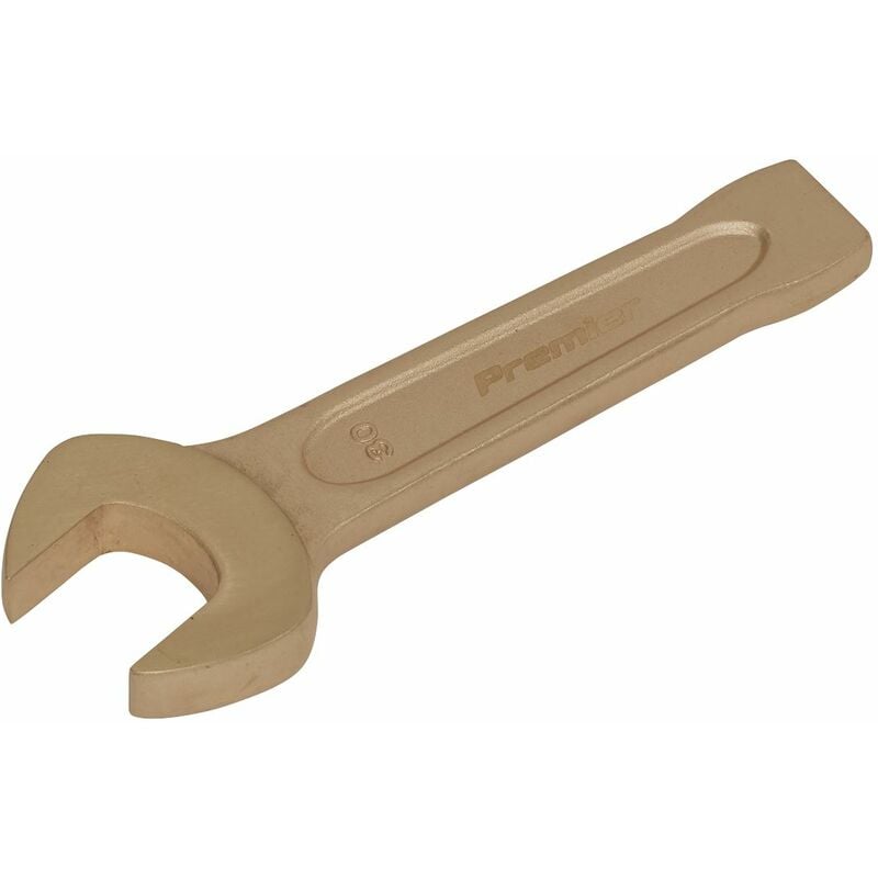 Sealey NS020 Slogging Spanner Open-End 30mm - Non-Sparking