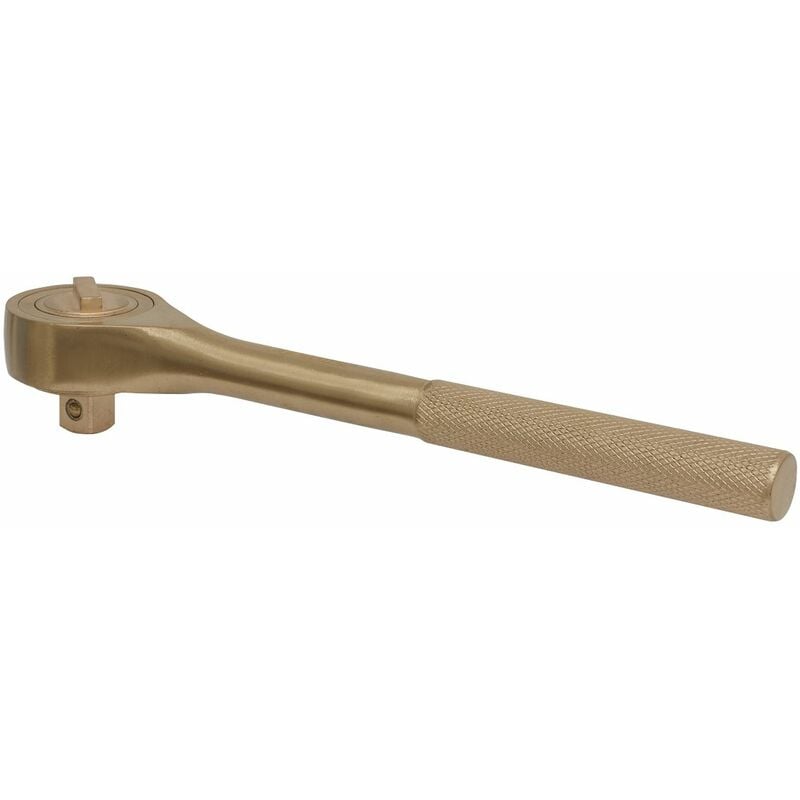 Non-Sparking Ratchet Wrench 1/2''Sq Drive Beryllium Copper NS040 - Sealey