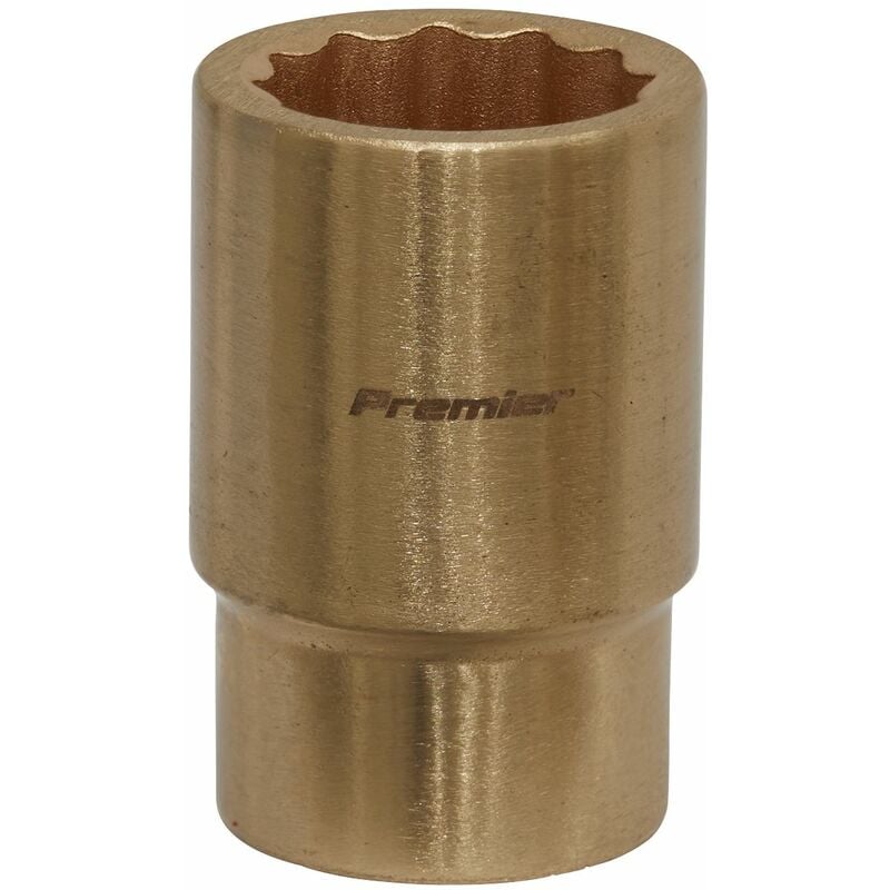 Sealey - Non Sparking Socket 19mm 1/2''D WallDrive 12 point Beryllium Copper NS052