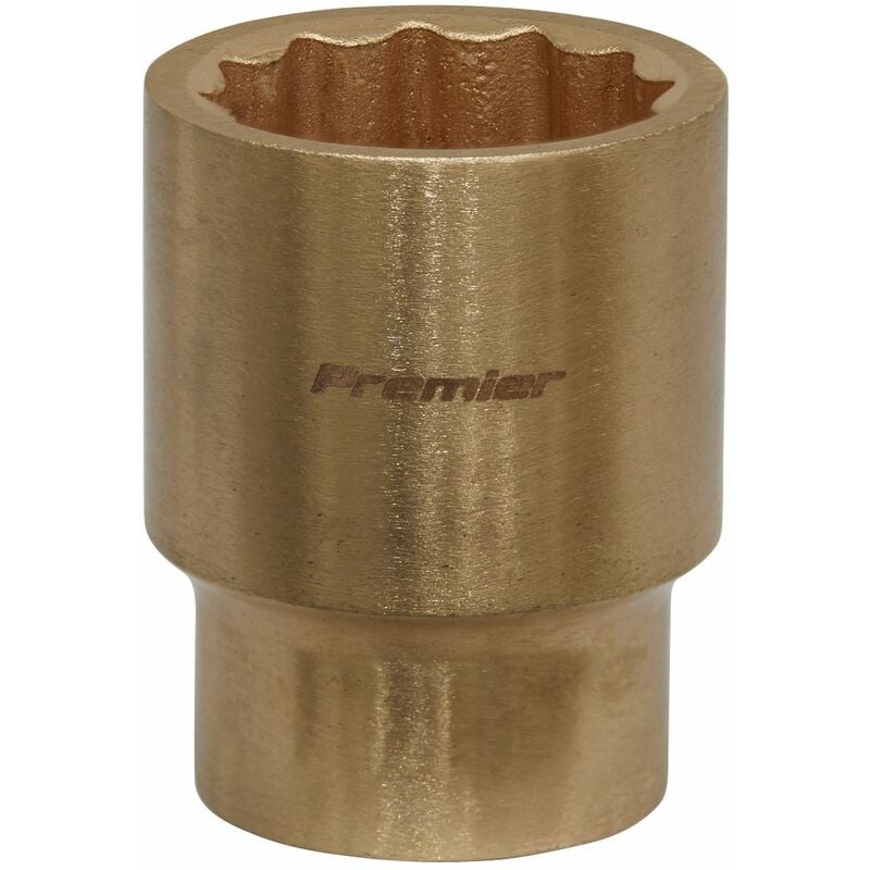 Sealey - Non Sparking Socket 24mm 1/2''D WallDrive 12 point Beryllium Copper NS057