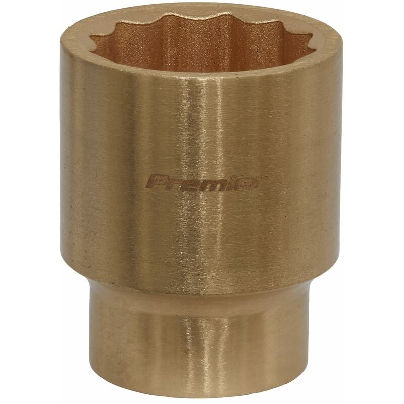 Sealey - Non Sparking Socket 27mm 1/2''D WallDrive 12 point Beryllium Copper NS059