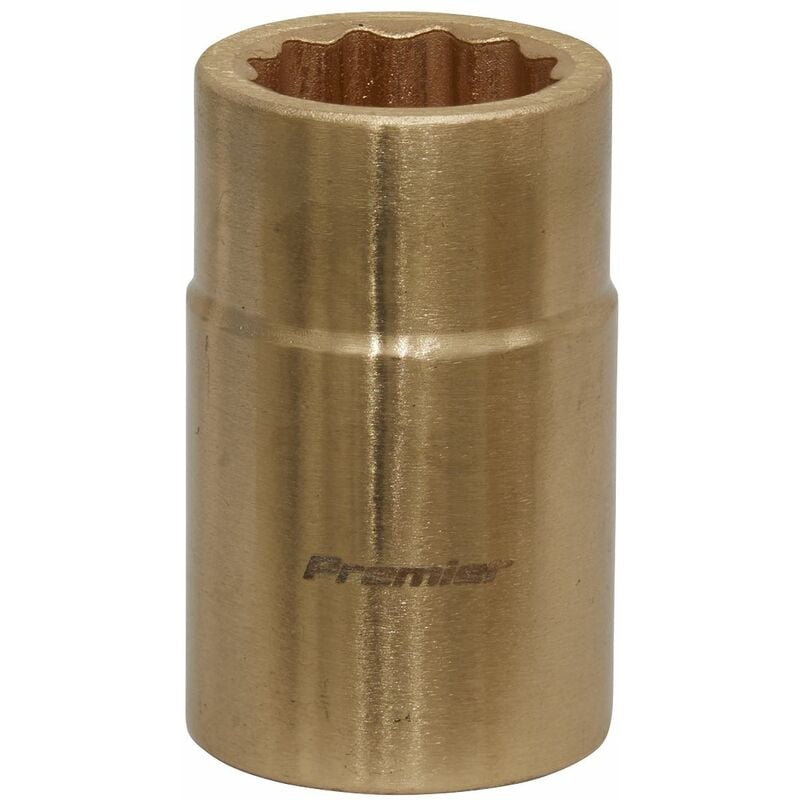 Sealey - Non Sparking Socket 16mm 1/2''D WallDrive 12 point Beryllium Copper NS049