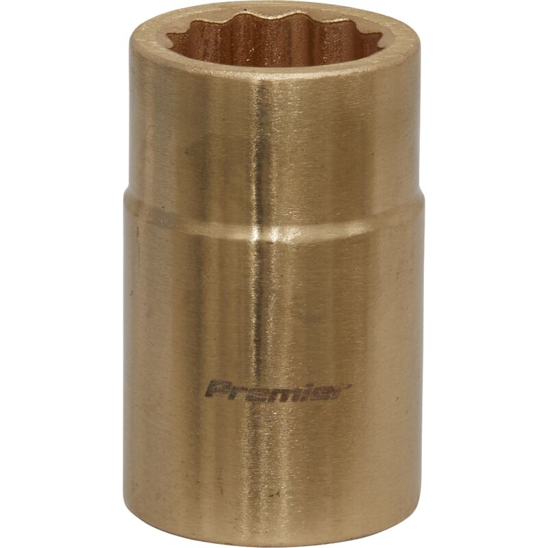 Sealey - Non Sparking Socket 16mm 1/2''D WallDrive 12 point Beryllium Copper NS049