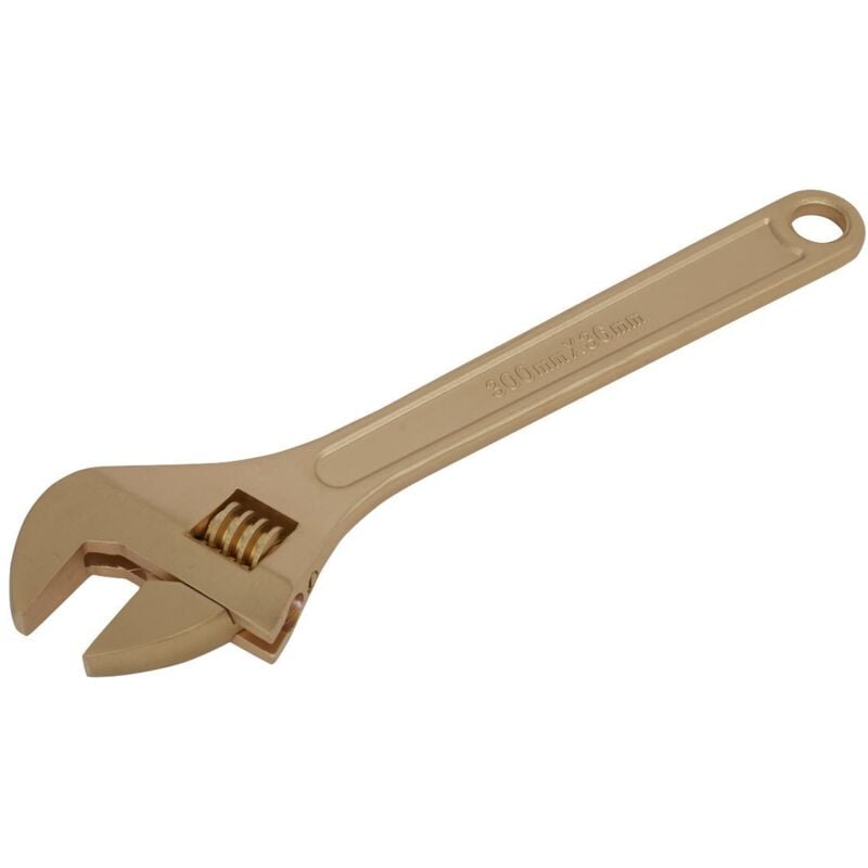 NS068 Premier Non-Sparking Adjustable Wrench 300mm - Sealey