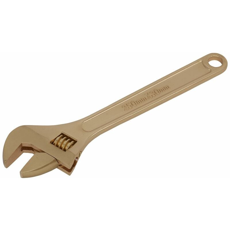 Premier Non-Sparking Adjustable Wrench 250mm NS067 - Sealey