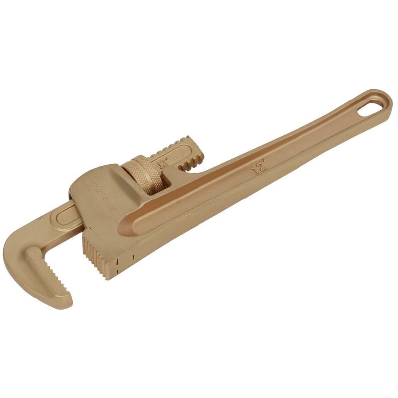 NS070 Premier Non-Sparking Pipe Wrench 300mm - Sealey