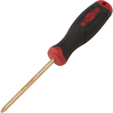Sealey NS097 Screwdriver Phillips 2 x 100mm - Non-Sparking