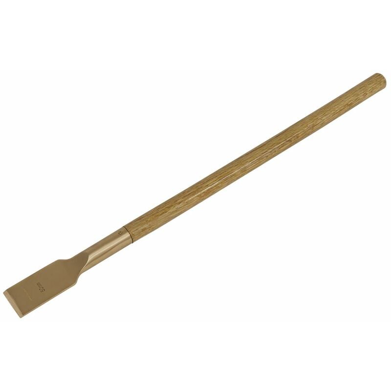 Premier Non-Sparking Scraper with Long Handle 50 x 690mm NS112 - Sealey