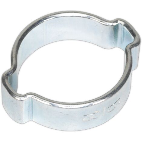 Sealey OCDE1518 Double Ear O-Clip 15-18mm - Pack of 25