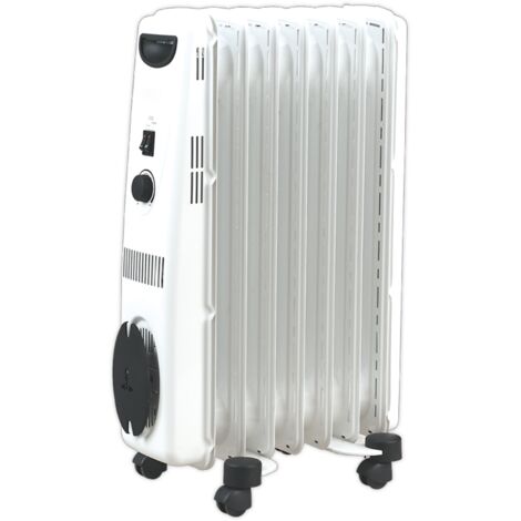 Sealey Oil Filled Radiator 1500W/230V 7-Element RD1500