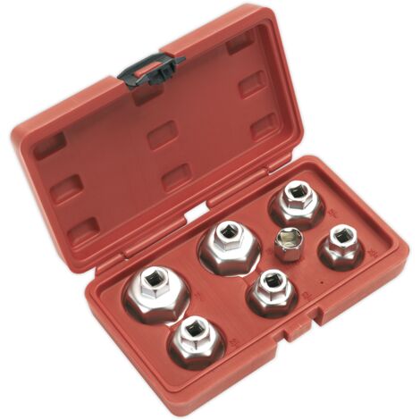 Sealey Oil Filter Cap Wrench Set 7pc VS7008