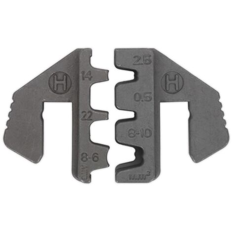 Sealey Open Barrel & D-Sub Crimping Jaws AK3858/H
