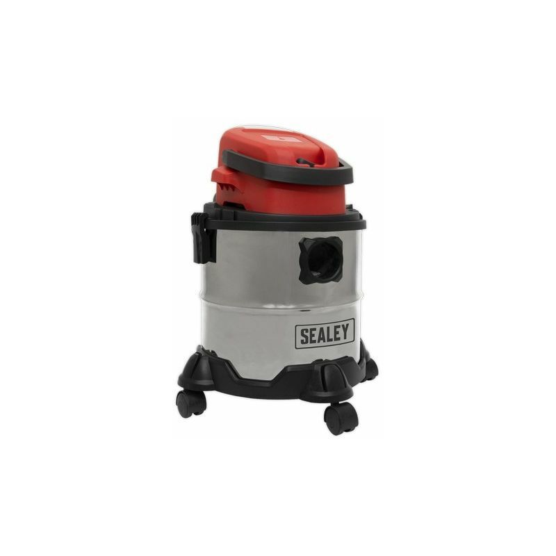 Sealey PC20SD20V Vacuum Cleaner Cordless Wet & Dry 20ltr 20V - Body Only