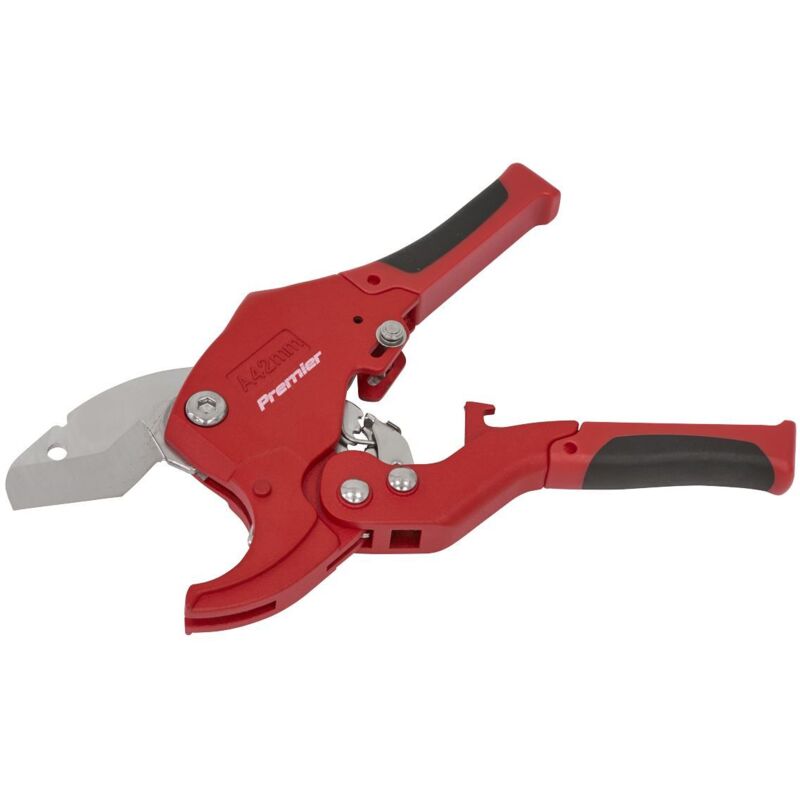 Premier Plastic Pipe Cutter Quick Release 6-42mm PC41 - Sealey