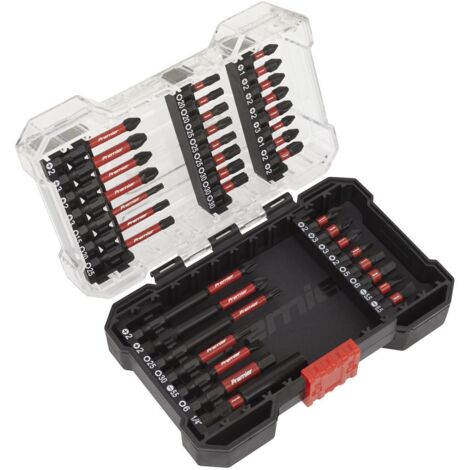 Sealey Power Tool Bit Set 38pc Impact Grade AK8282
