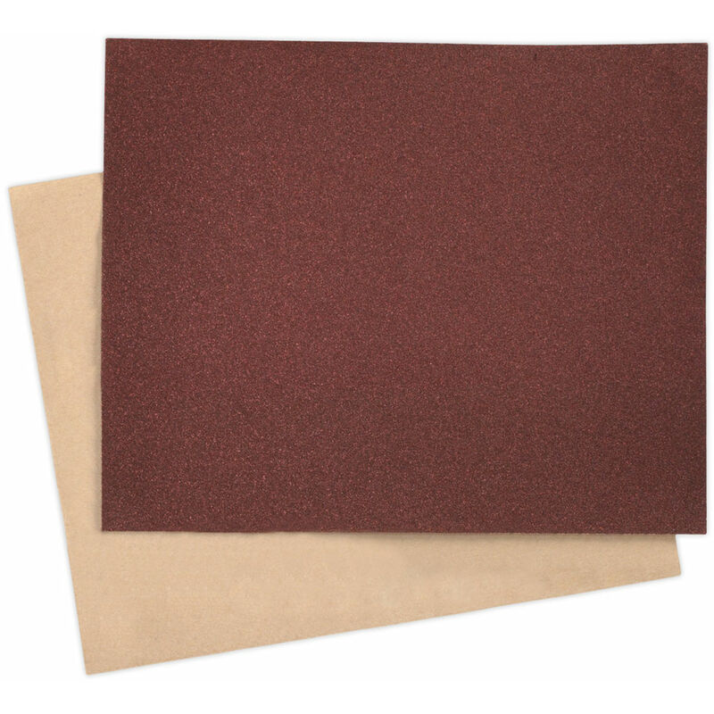 PP232860 Production Paper 230 x 280mm 60Grit Pack of 25 - Sealey