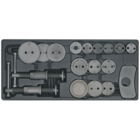 Sealey Premier Brake Wind-Back Tool Kit with Tool Tray 18pc TBT27