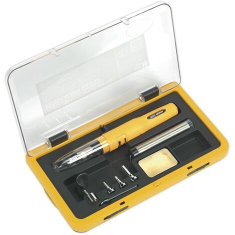 Sealey Premier Butane Heating/Soldering Torch Kit 8pc AK2946