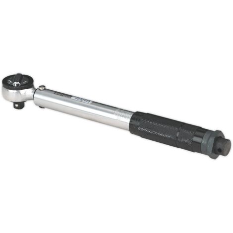 Sealey Premier Calibrated Micrometer Torque Wrench 3/8""Sq Drive AK623