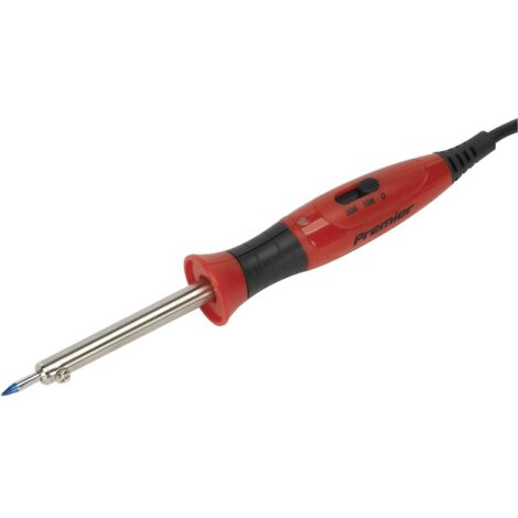 Sealey Premier Dual Wattage Professional Soldering Iron with Long-Life Tip 15/30W/230V SD1530