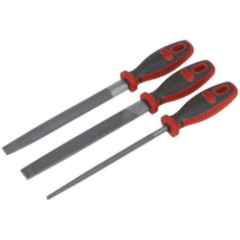Sealey Premier Engineer's File Set 200mm 3pc AK572
