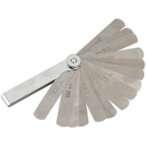 Sealey Premier Feeler Gauge 15 Blade VS511