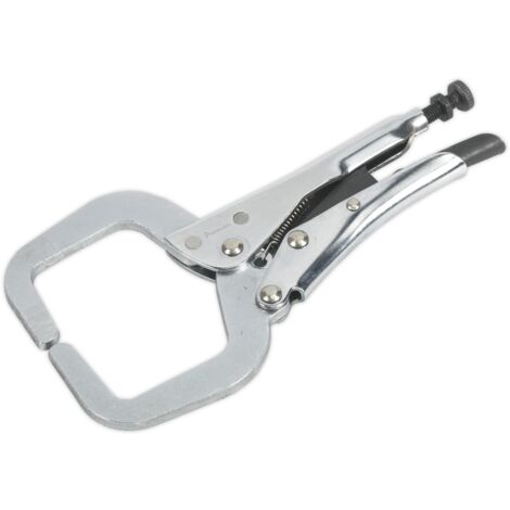 Sealey Premier Locking C-Clamp 165mm 0-45mm Capacity AK6826