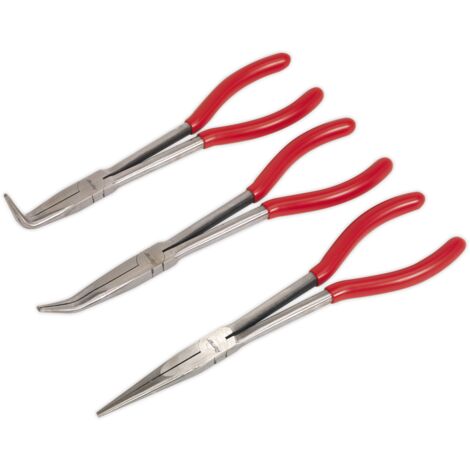 Sealey Premier Needle Nose Pliers Set 280mm 3pc AK8568