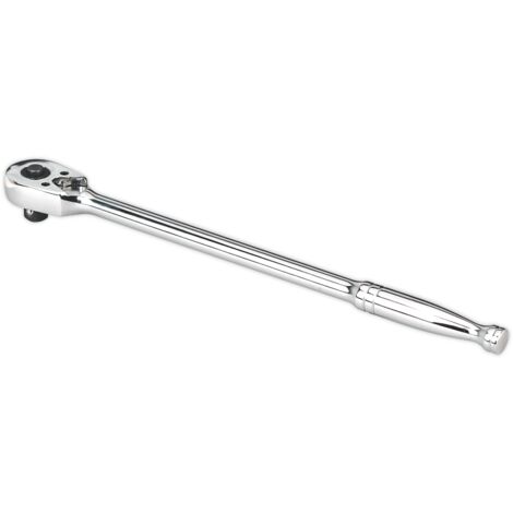Sealey Premier Pear-Head Ratchet Wrench with Flip Reverse 3/8""Sq Drive 300mm AK661L